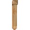 Ekena Millwork Traditional Arts and Crafts Rough Sawn Bracket w/ Offset Brace, Western Red Cedar, 8"W x 42"D x 48"H BKT0806X42X48TRA03RWR - alternate 3